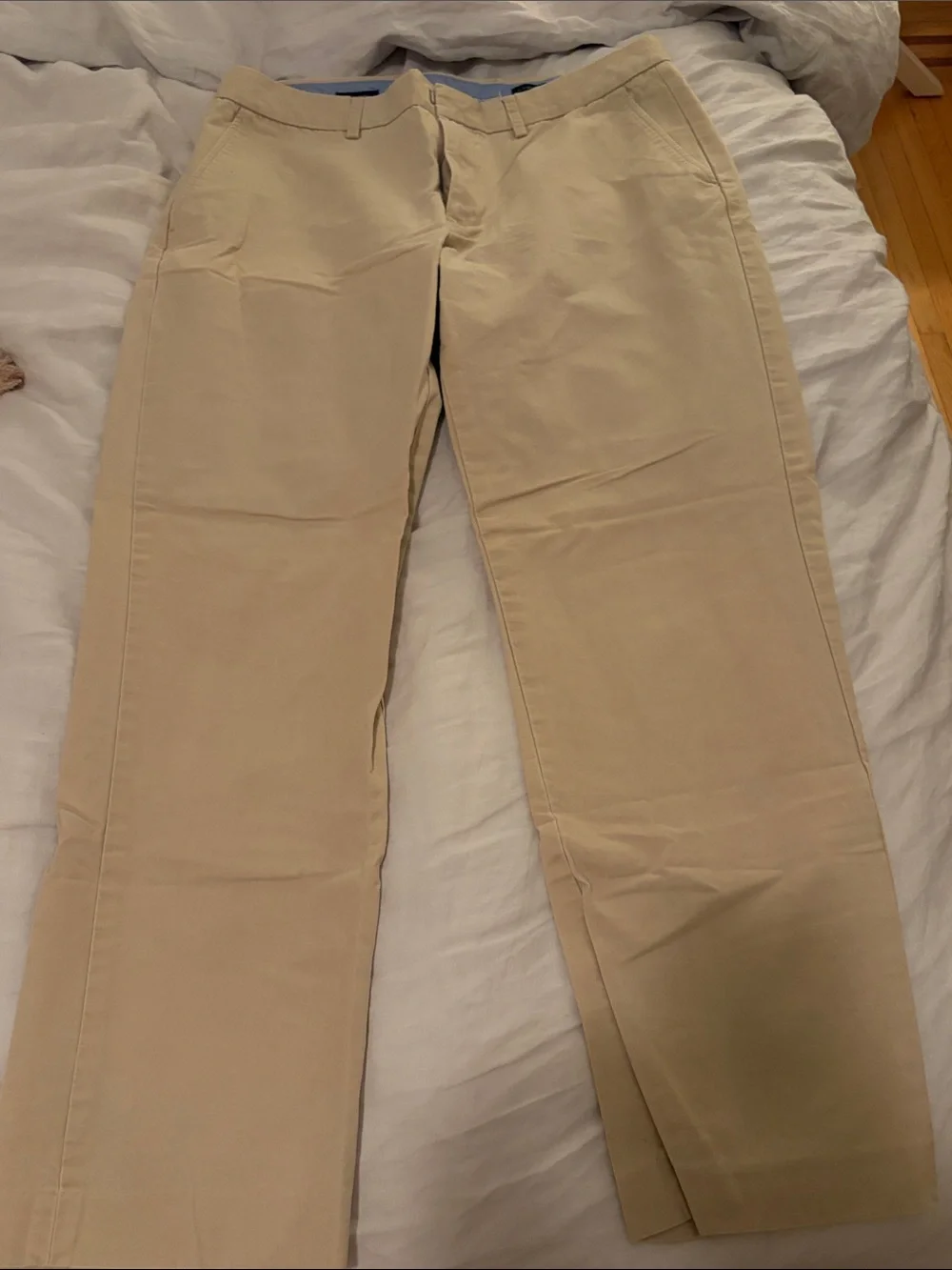 J. Crew Men's Straight-Leg Slim Bedford Chinos in Light Tan